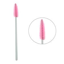 Щёточки розовые с белой ручкой